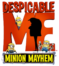 Despicable Me Minion Mayhem title screen for Nintendo DS